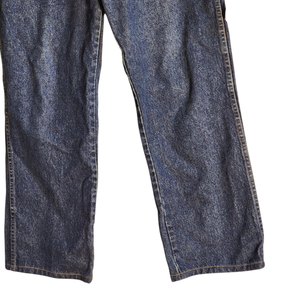 DH3 Men’s Slim Tapered Jeans 38x30 Dark Wash Modern Casual Denim - Picture 7 of 7